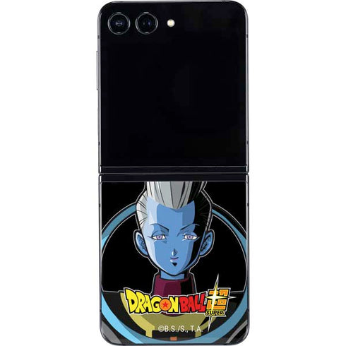 Dragon Ball Super Whis Portrait Galaxy Z Flip5 5G Skin